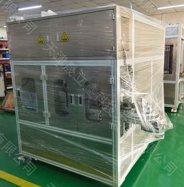 成型自动刷毛机码盘机（料架放入32托盘）